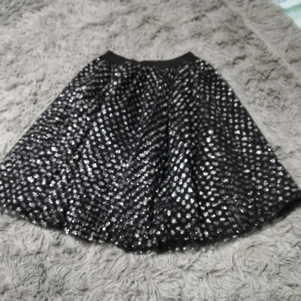 Silver Star Glitter Tulle Tutu - Picture 3 of 5
